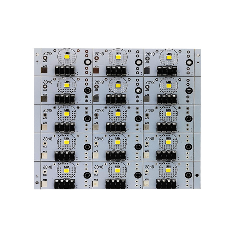 1oz-20oz Copper Circuit Board LED PCBA Design FR4 Material One Stop Service