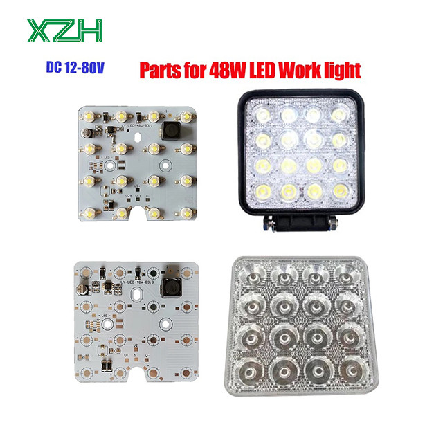1oz-20oz Copper Circuit Board LED PCBA Design FR4 Material One Stop Service