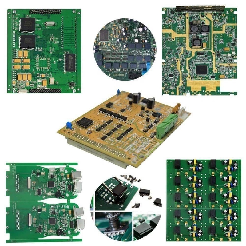 Communication Equipment PCB Assembly Services for FR4/Aluminum/Ceramic CEM1 Boards