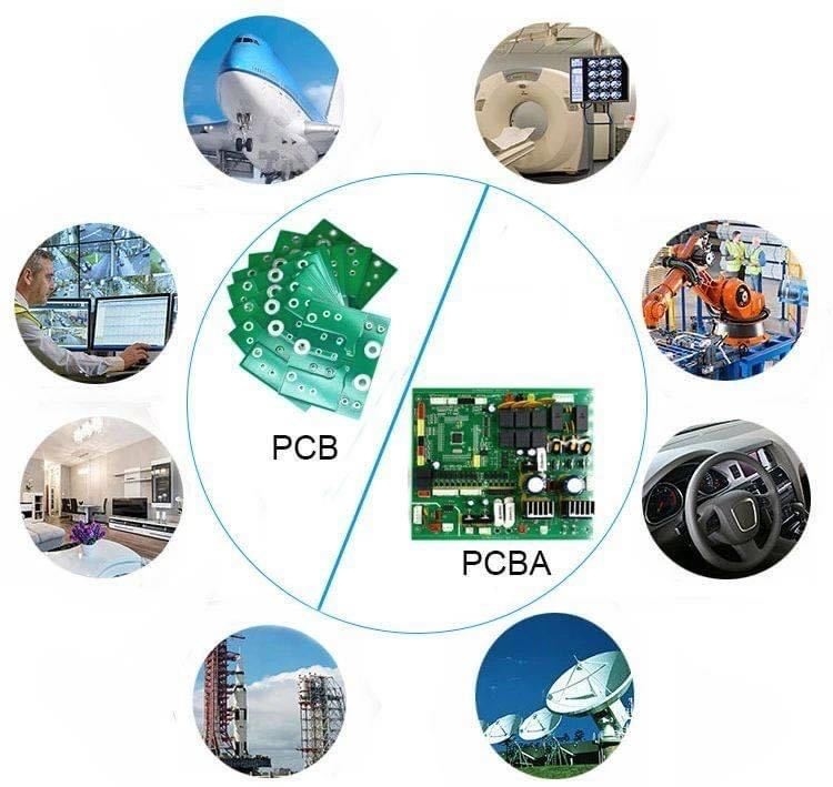 Communication Equipment PCB Assembly Services for FR4/Aluminum/Ceramic CEM1 Boards