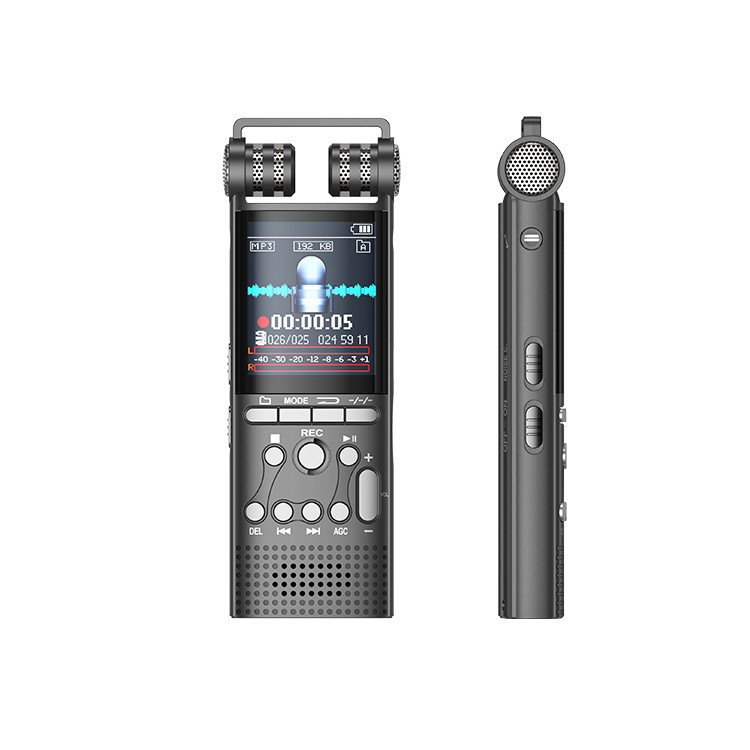 Professional 8GB 1536kbps Multi-function USB LCD Digital Voice Recorder Support MP3 Player Dictaphone