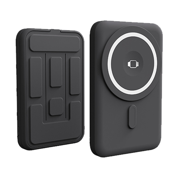 New Product with Bracket Wireless Power Bank Ultra-thin 100000mAh Mini Magnetic Power Bank Suitable for iPhone 12 13 14