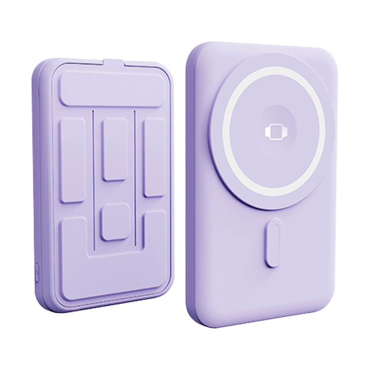 2024 New Products Fast Charging Wireless Magnetic Power Bank Type c Power Bank 5000 10000mah