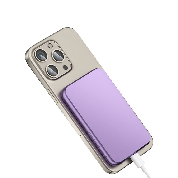 Customize Ultra Thin 5000mah 10000mAh Magnetic Power Bank 15W Wireless Magnet Charger PD20W Fast Charging Slim External Battery